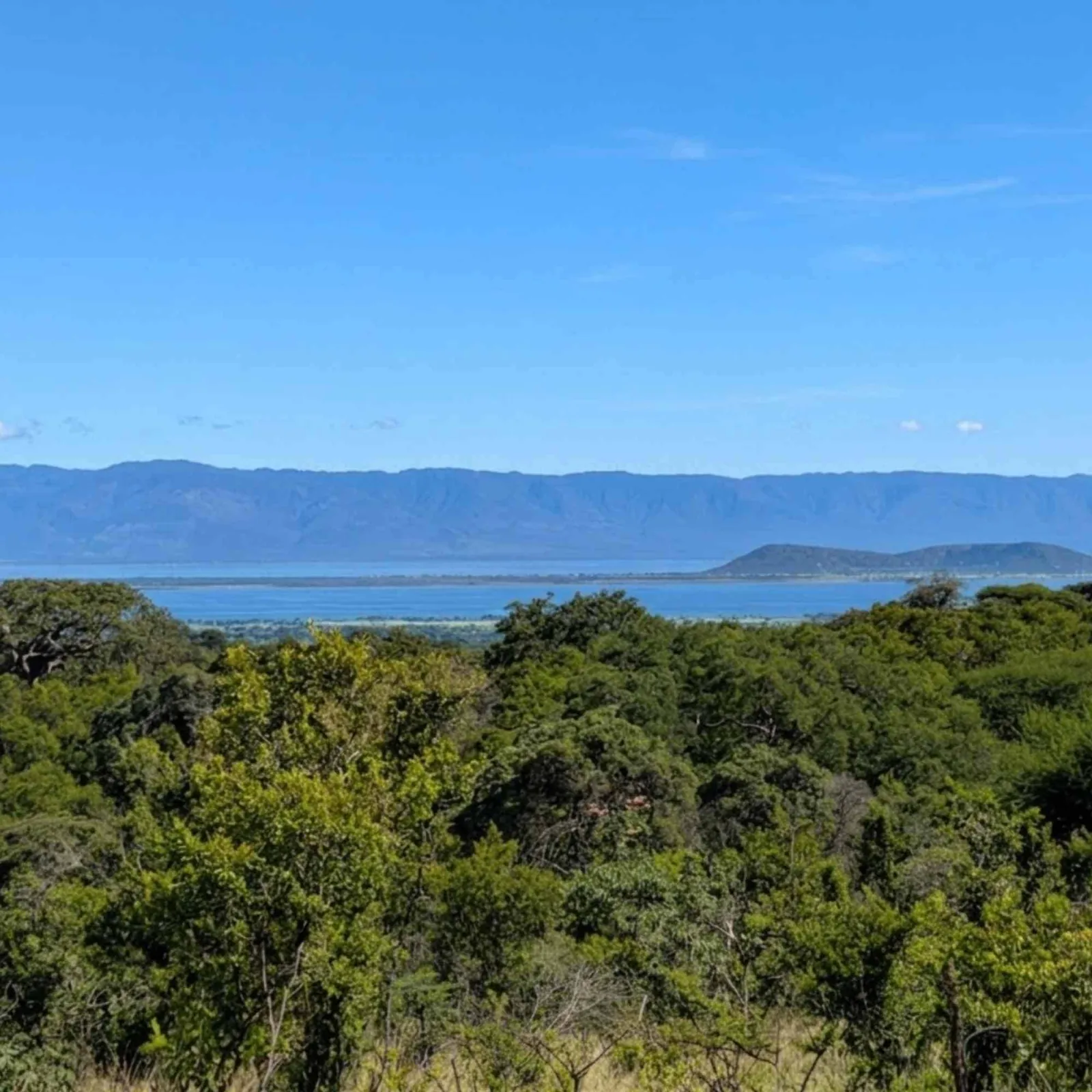 Lake Burunge from the camp